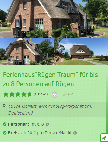Ferienhaus Rügen-Traum